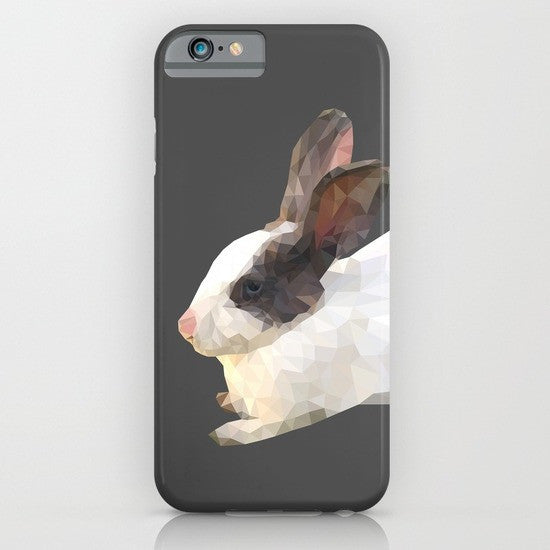 Rabbit Polygon Design Smart Phone Case Design